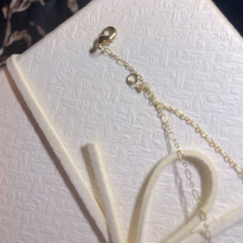 ROCK N ROSE - GOLD PLATED SCRIPT ZODIAC PISCES NECKLACE - Picture 6 of 10